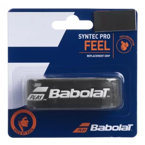 Babolat Syntec Pro Grip Black Silver - replacement grip