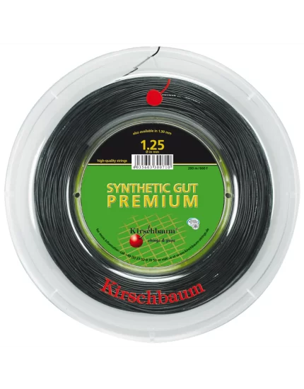 Kirschbaum Synthetic Gut Premium Black 200m - tennis string