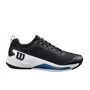 Wilson Rush Pro 4.5 Black White Ensign Blue - tennis shoes