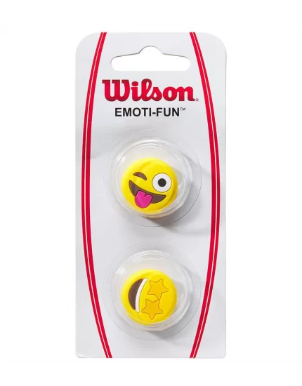 Wilson Emoti-Fun Winking Tongue Out, Star Eyes (2 pcs.) - dampeners