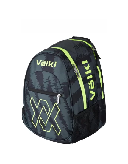 Volkl Zebra Team Backpack Black Neon Yellow