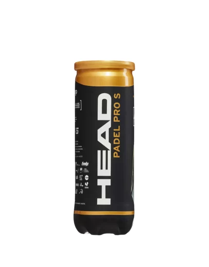 Head Padel Pro S (3 pcs.) - padel balls