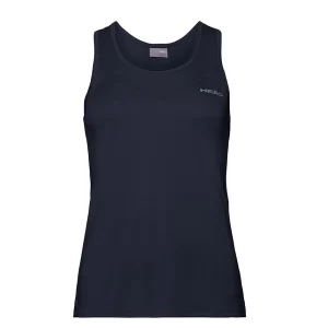 Head Easy Court Tank Top G Dark Blue - girl's sport top shirt