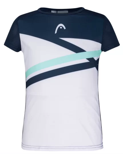 Head Sammy T-Shirt G Print Performance Mint  - girl tennis tshirt