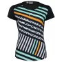 Head Sammy T-Shirt G Black Print Vision - girl tennis tshirt