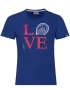 Head Love T-Shirt G Royal Blue 2020 - girl's tennis t-shirt