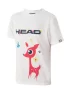 Head Maria T-Shirt G White - girl's tennis t-shirt