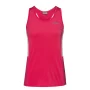 Head Club Tank Top G Magenta - girl's tennis top shirt