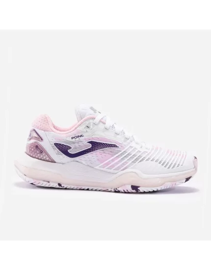 Joma Point Lady 2024 White Pinki - tennis shoes