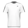 Head SLICE T-Shirt Boy White 2024 - boy tennis tshirt