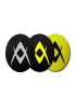 Volkl Vibra Stop Yellow Black (48 pcs.)