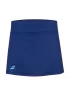 Babolat Play Skirt Girl Estate Blue - girl tennis skirt