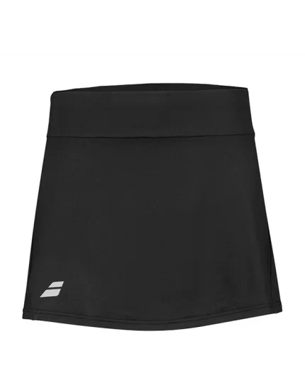 Babolat Play Skirt Girl Black - girl tennis skirt