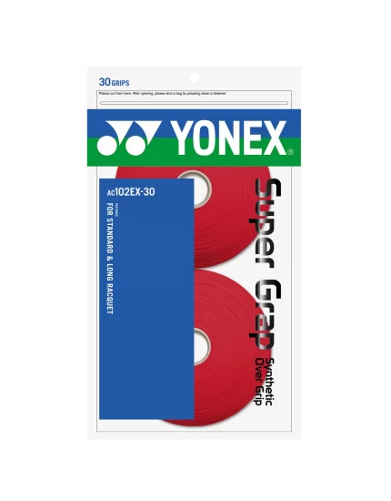 Yonex Super Grap Red (30 pcs.) - synthetic over grip