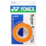 Yonex Super Grap Pomarańczowe (3 szt.) - owijki tenisowe
