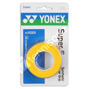 Yonex Super Grap Yellow (3 pcs.) - synthetic over grip