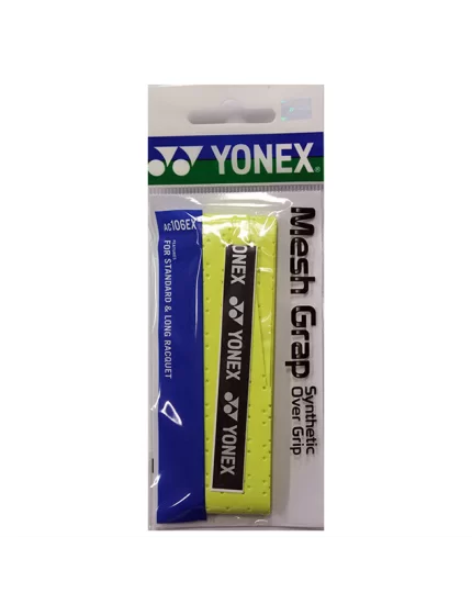 Yonex Mesh Grap Yellow - synthetic over grip