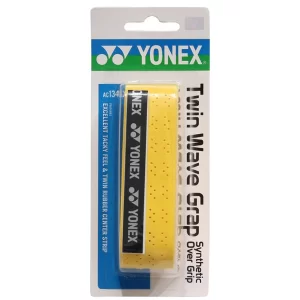 Yonex Twin Wave Grap Yellow - synthetic over grip