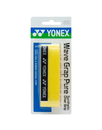 Yonex Wave Grap Yellow - synthetic over grip