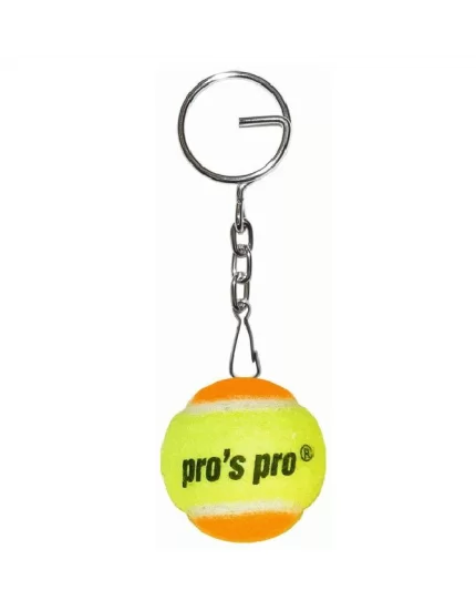 Pro's Pro mini piłeczka żółta pomarańczowa - breloczek