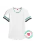 Wilson W Baseline Seamless SS Tee Bright White