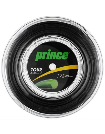 Prince Tour Xtra Power Black 200m - tennis string