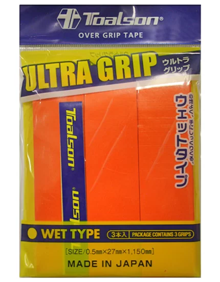Toalson Ultra Grip Orange (3 pcs.) - over grip tape