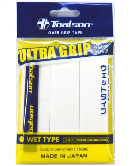 Toalson Ultra Grip White (3 pcs.) - overgrip