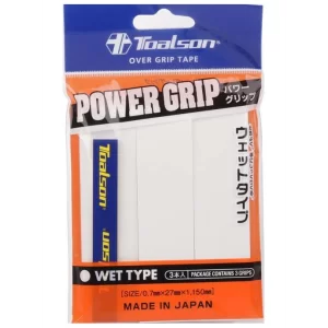 Toalson Power Grip White 3 Pack - overgrip