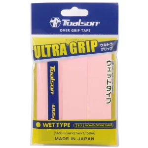 Toalson Ultra Grip Pink (3 pcs.) - over grip tape