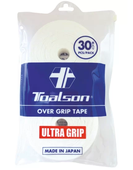 Toalson Ultra Grip Tape White (30 pcs.) - overgrip