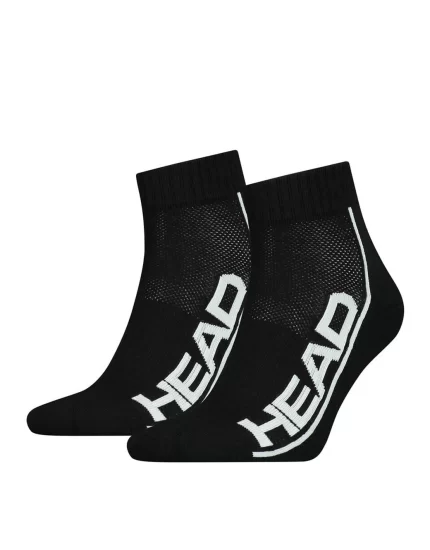 Head Performance Quareter Black (2 pairs) - tennis socks