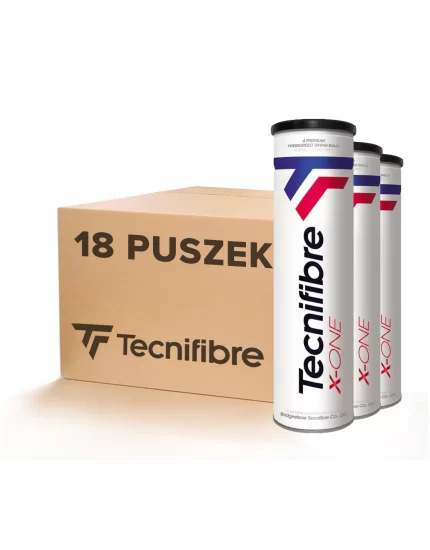 Tecnifibre X-One (4 pcs.) - 18 cans of tennis balls