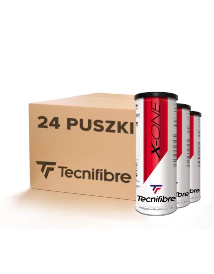 Tecnifibre X-One (3 pcs.) - 24 cans of tennis balls