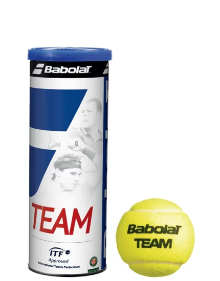 Babolat Team (3 pcs.) - tennis balls