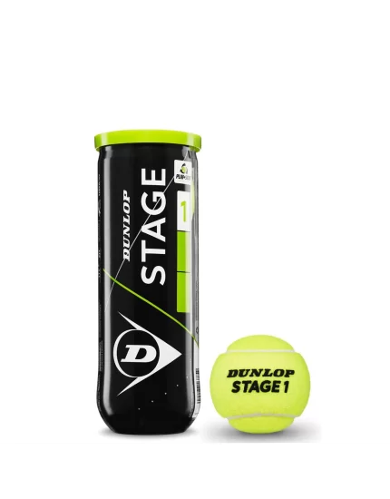 Dunlop Stage 1 Green (3 pcs.) - tennis balls