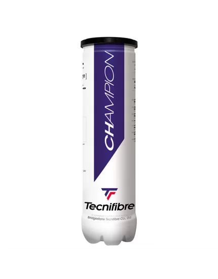 Tecnifibre Champion 4 Pack - tennis balls