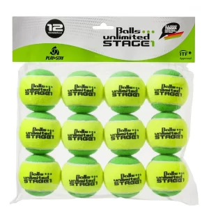 Balls Unlimited Stage 1 (12 pcs.) - tennis-balls