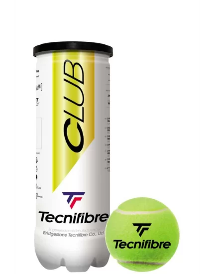 Tecnifibre Club 3 Pack - tennis balls