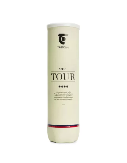 Tretorn Serie+ Tour (4 pcs.) - tennis balls