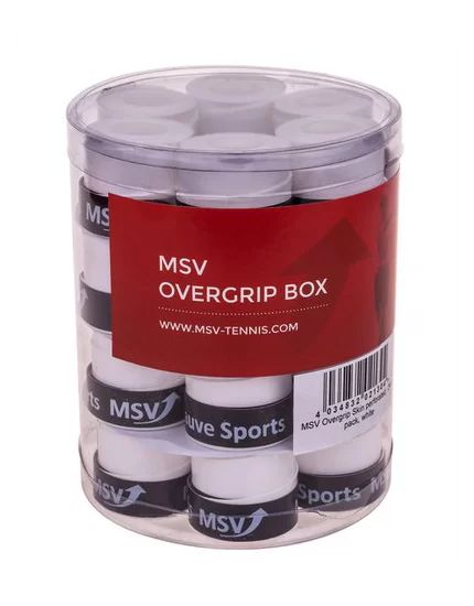 MSV Overgrip Skin White (24 pcs.) - overgrip