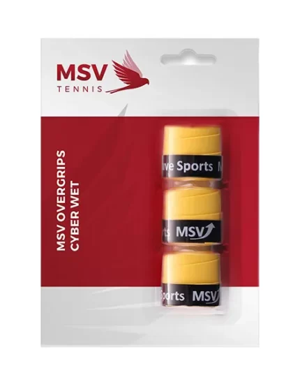 MSV Cyber Wet Yellow (3 pcs.) - overgrip box