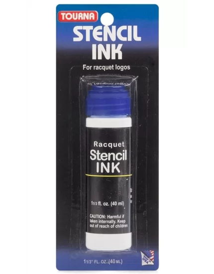 Tourna Stencil Ink Blue - tusz do malowania logo