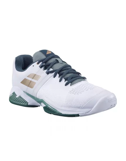 Babolat Propulse Blast All Court Wimbledon White Gold - tennis shoes