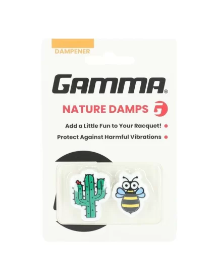 Gamma Nature Tennis Dampener Cactus Bee (2 pcs.)
