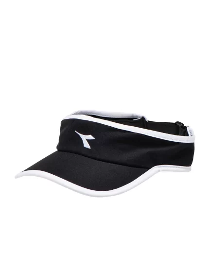 Diadora Tennis Visor Black White