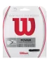Wilson Synthetic Gut Power Black 12m - tennis string