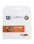 Wilson with Luxilon Duo Power Roland Garros - tennis string