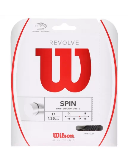 Wilson Revolve Black - tennis string