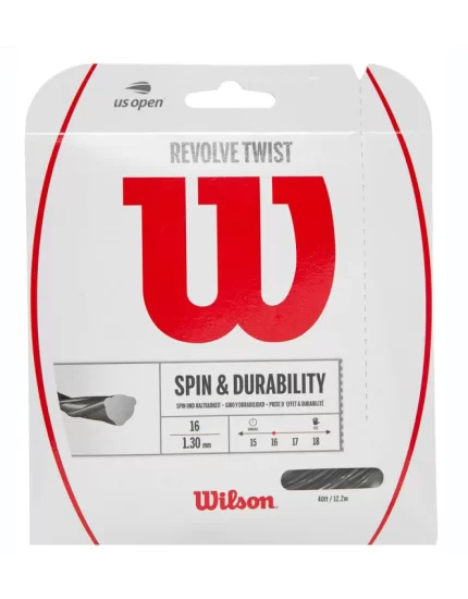 Wilson Revolve Twist Grey - tennis string
